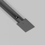 Ввод питания Unity встраиваемый черный (однофазный) Maytoni Technical TRA002B-11B