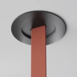 Потолочная чаша встраиваемая с коннектором питания черная Maytoni Accessories for system Parity TRA130RSC-2B (48V)