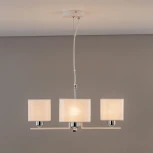 Люстра подвесная Тильда CL469245 (220V, на тросе, куб)