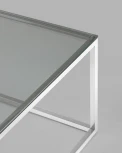 Журнальный стол Stool Group 120*60 ТАУН серебро УТ000004652