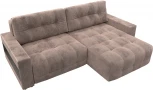 Диван угловой с полками Лига-053 НПБ Лига Диванов (Велюр) арт.128946