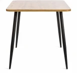 Стол PLUTO ЛДСП/металл, 120x80x77 см, Дуб вотан/Черный Tetchair 19317