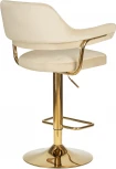 Стул барный DOBRIN CHARLY GOLD (бежевый велюр (MJ9-10)) 5019_Golden-LM 5019_Golden-LM, цвет сиденья бежевый (MJ9-10), основания золото