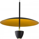 Подвесной светильник Kink Light Синди 08466-35,19(33) черный/золото Led 7W (220V, на проводе)