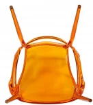 Стул Masters прозрачный оранжевый Bradex Home FR 0866