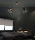 Спот Wedo Light Kerem WD3615/2C-BK