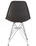 Стул обеденный DSR (ножки хром, цвет тёмно-серый (GR-04))