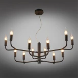 Подвесная люстра Aployt Evlalia APL.338.13.12 (220V, на тросе, свеча)