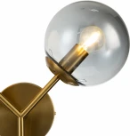 Бра настенное Duetto V000115 (11023/2W Bronze) (220V, шар)