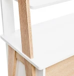 Этажерка широкая "Сканди" с тумбой 2 ящ. (1104) 2000026706649 Leset