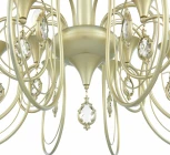 Подвесная люстра Arte Milano AM349920 349920/8-4 CG (220V, подвески, на цепи, подсвечник, свеча)