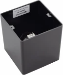 Накладной точечный светильник Denkirs DK3030-BK (220V, куб)