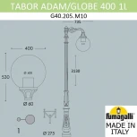Наземный фонарь Fumagalli Globe 400 G40.205.M10.AYE27 (220V, шар, IP65)