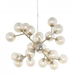 Подвесная люстра ST Luce Pallеre SL438.203.24 (220V, на тросе, шарики, молекулы)