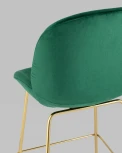 Стул полубарный Stool Group Beetle со спинкой изумрудный УТ000006592