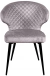 Стул Richard ромб, бархат светло-серый 26 Top Concept 77334