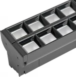 Трековый светильник Downlight светодиодный однофазный 2*30W 220V Feron AL123 48926 (IP40)