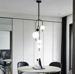 Подвесной светильник (люстра) Balance Beads ImperiumLoft 40,2703 (148159-22) (LED, 220V, шар, бусы)