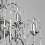 Подвесная люстра Chiaro Диана 340011606 (220V, подвески, на цепи, подсвечник, свеча)