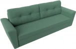 Диван прямой Амстердам Лайт (Зеленый/Рогожка) Лига Диванов арт.121136