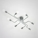 Потолочная люстра Scheme Gray ImperiumLoft Schemegray01 (102022-26) (220V)