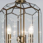 Подвесная люстра Citilux Витра-2 CL442230 (на цепи, подсвечник, свеча, клетка)