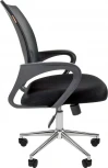 Компьютерное кресло CHAIRMAN 696 хром (Металл,Пластик,Ткань,Сетка/Черный)