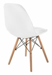 Деревянный стул Woodville Kvadro 1 white / wood 15365
