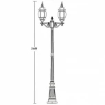 Наземный фонарь Oasis Light 83409L A W (220V, IP44)