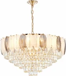 Подвесная люстра Favourite Dolor 2982-18P (220V, на цепи, круглые, перо)