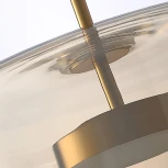 Подвесной светильник Dauphin A Grey Imperiumloft Dauphin01 (151867-26) (LED, 220V, на тросе, круглые)