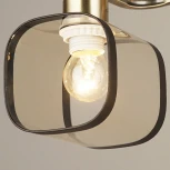 Потолочная люстра на штанге Reluce 04226-0.3-03 AB+BK (220V)