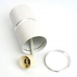 Светильник потолочный Feron ML186 Barrel ZEN 48640 MR16 GU10 35W белый, хром (220V, круглые)