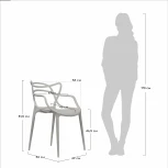 Стул Masters белый