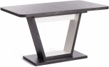 Стол обеденный VOX ЛДСП, 132-172x85x75,5 см, Мрамор черный/Белый Tetchair 19268