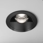 Встраиваемый светильник круглый Maytoni Parete DL100-12W2.7-3-4K-RD-B (LED, 220V, круглые)