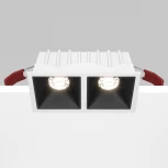 Встраиваемый светильник Alfa LED 4000K 2x10Вт 36° Maytoni Technical DL043-02-10W4K-SQ-WB (220V)