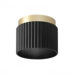 Точечный светильник накладной Wolta WSL-GX53/19BG под лампу GX53 Черный / Золотой MUSE