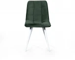 Стул UNO, бархат зелёный 19/ белый конус Top Concept UNO 76904