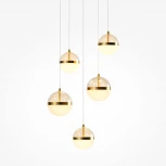 Подвесной светильник Maytoni Area MOD295PL-L60BBS3K (LED, 220V, на проводе, шарики)