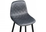 Барный стул capri dark gray / black