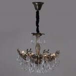 Подвесная люстра Reluce 01116-3.4-06 (220V, хрусталь, на цепи)