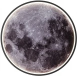 Настенно-потолочный свет Escada Planet 10226/SG LED 43W Mars (для детской, 220V, круглые)