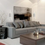 Настенный светильник Eurosvet Hi-tech 90020/2 хром (LED, 220V)