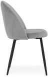 Стул Notta на металлокаркасе Логан светло-серый / черный 542622