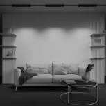 Трековый светильник Downlight Points Unity 4000K 20Вт 36° LED Maytoni Technical TR010-1-20W4K-M-B (220V)