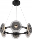 Подвесной светильник ST Luce Alumno SL6142.433.01 черный/дымчатый LED 1*34W 4000K (220V, на тросе)