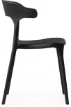 Пластиковый стул Woodville Vite black 15597
