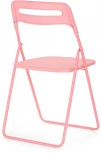 Пластиковый стул Woodville Fold складной pink 15484