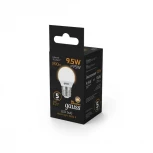 Лампочка светодиодная E27 9,5 Вт 890 lm 3000K теплое желтое свечение Gauss 105102110